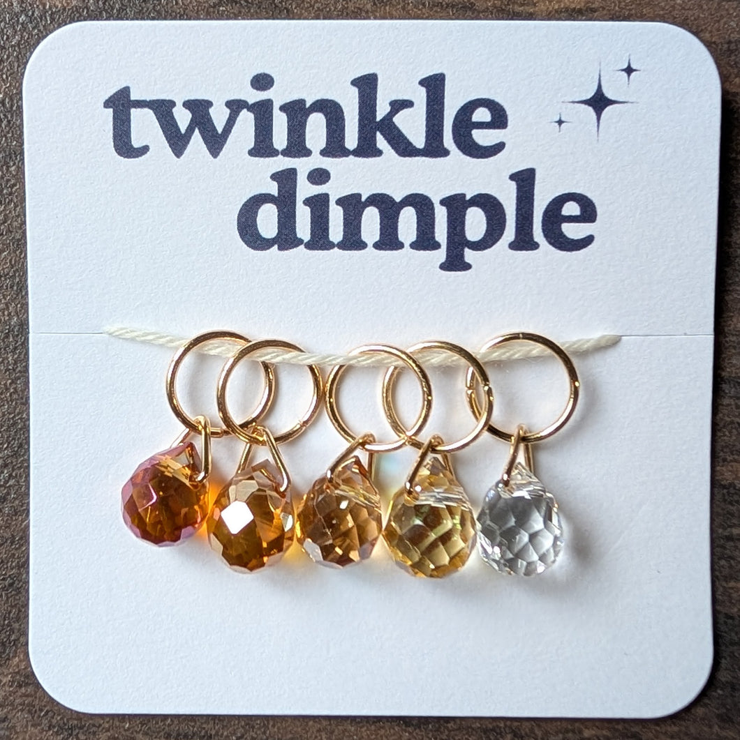Twinkle Dimple Stitch Markers