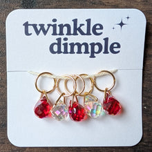 Load image into Gallery viewer, Twinkle Dimple Stitch Markers