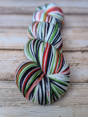 Joy Hand Dyed Self Striping Sock Yarn 